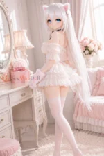 80cm / 2ft7 Large Bust Anime TPE Mini Sex Doll – Etta - Image 2