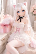 80cm / 2ft7 Large Bust Anime TPE Mini Sex Doll – Etta - Image 10