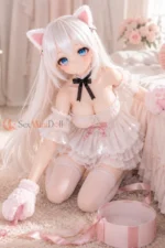 80cm / 2ft7 Large Bust Anime TPE Mini Sex Doll – Etta - Image 9