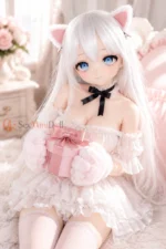 80cm / 2ft7 Large Bust Anime TPE Mini Sex Doll – Etta - Image 7