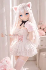 80cm / 2ft7 Large Bust Anime TPE Mini Sex Doll – Etta - Image 4