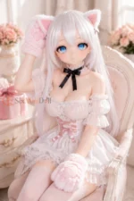 80cm / 2ft7 Large Bust Anime TPE Mini Sex Doll – Etta - Image 3