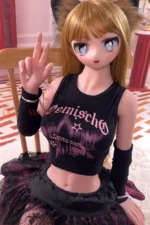 80cm / 2ft7 Large Bust Anime TPE Mini Sex Doll – Phoebe - Image 8