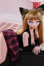 80cm / 2ft7 Large Bust Anime TPE Mini Sex Doll – Phoebe - Image 3