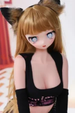 80cm / 2ft7 Large Bust Anime TPE Mini Sex Doll – Phoebe