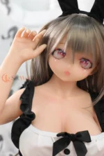80cm / 2ft7 Large Bust Anime TPE Mini Sex Doll – Vivian - Image 6